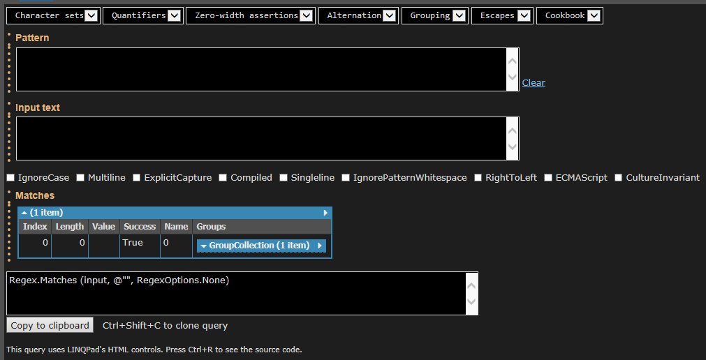 RegexEditor